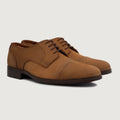 Attorney Derby Marrón Nubuck Zapatos de cuero para Hombre