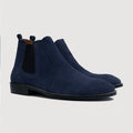 Clarkson Chelsea Midnight Azul Suede Botas de cuero para Hombre