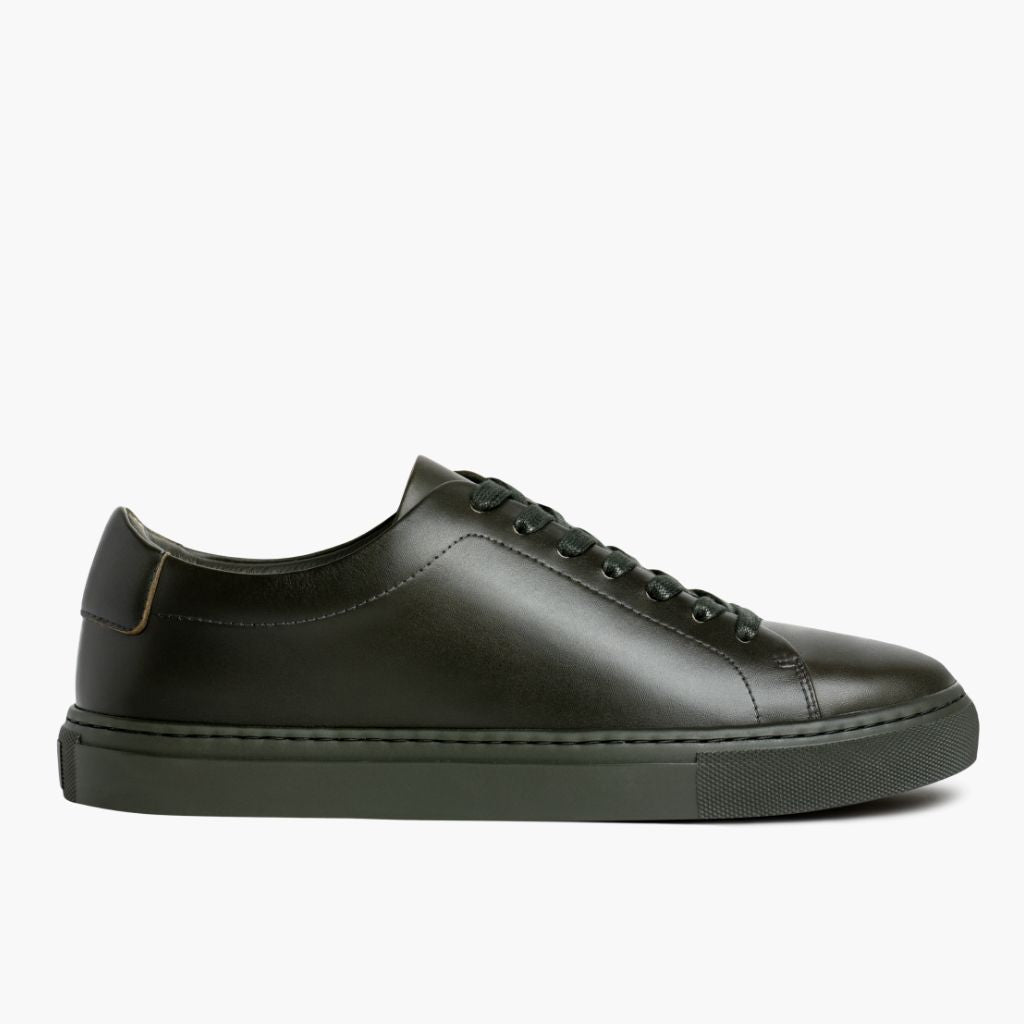 Classic Full-Grain leather Sneakers - Construcción cosida Goodyear y puntera delantera