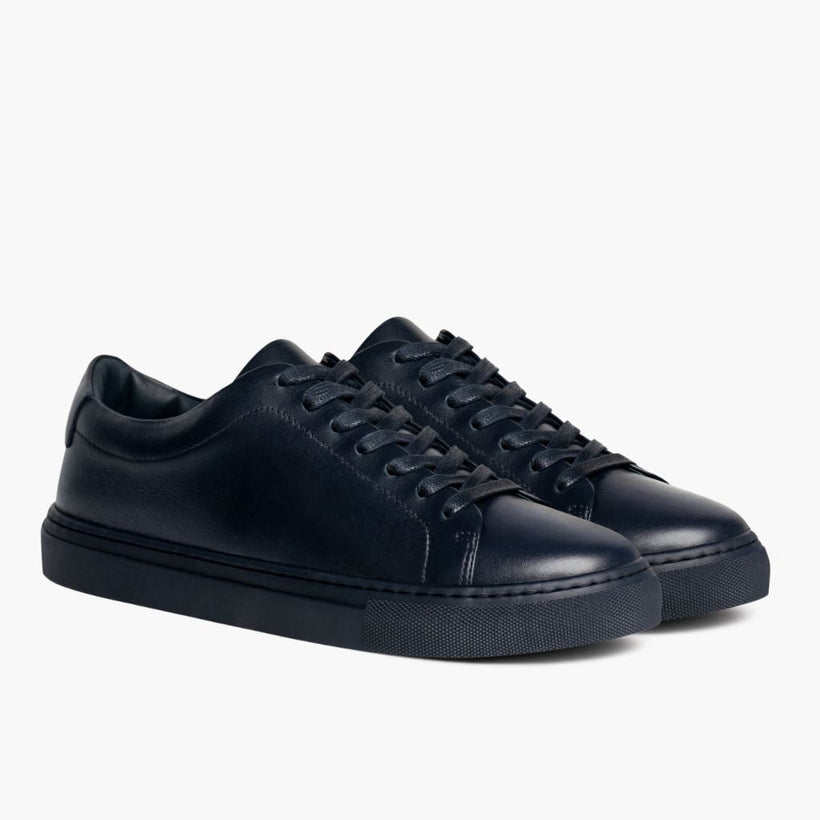 Encore Navy Leather Sneakers para Mujer