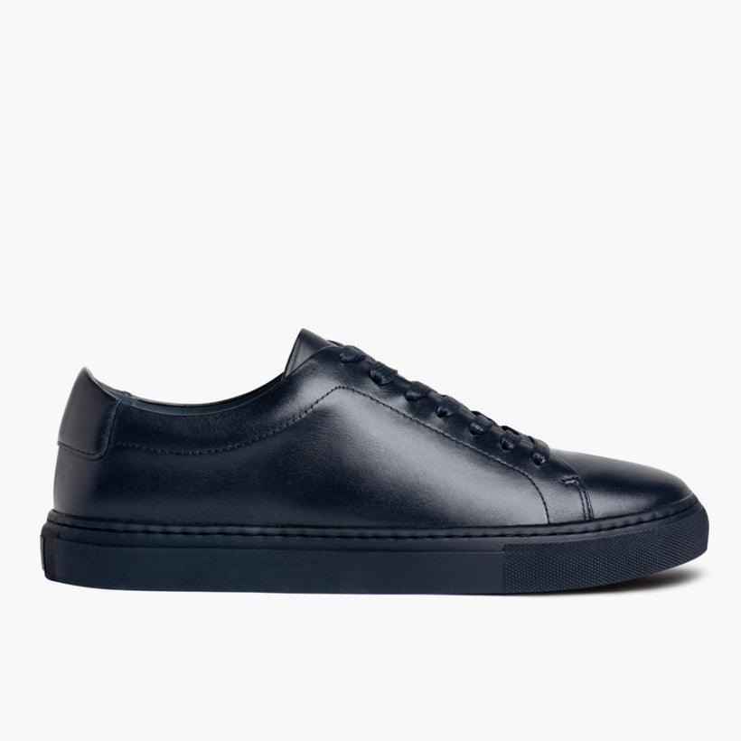 Encore Navy Zapatillas de cuero para Hombre