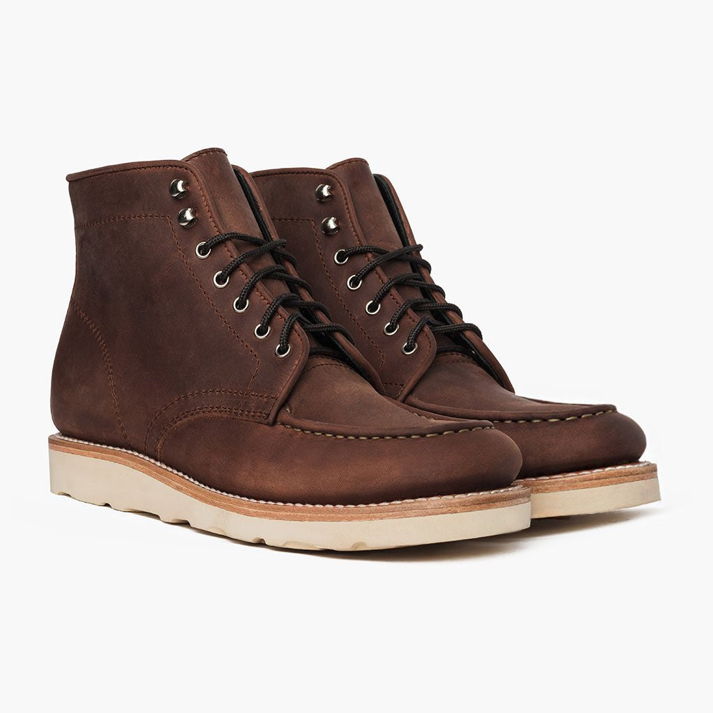Diplomat Adobe de Arizona Botas de cuero para Hombre in Classic Full-Grain Leather - Vista de perfil | Comprar online
