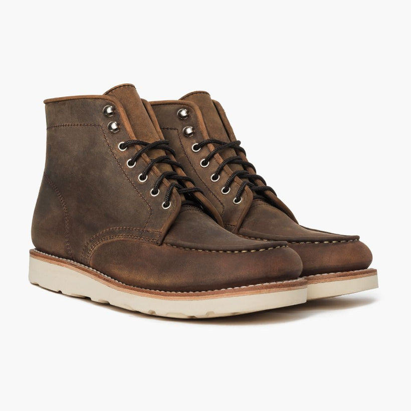 Diplomat Cobre Quemado Botas de cuero para Hombre