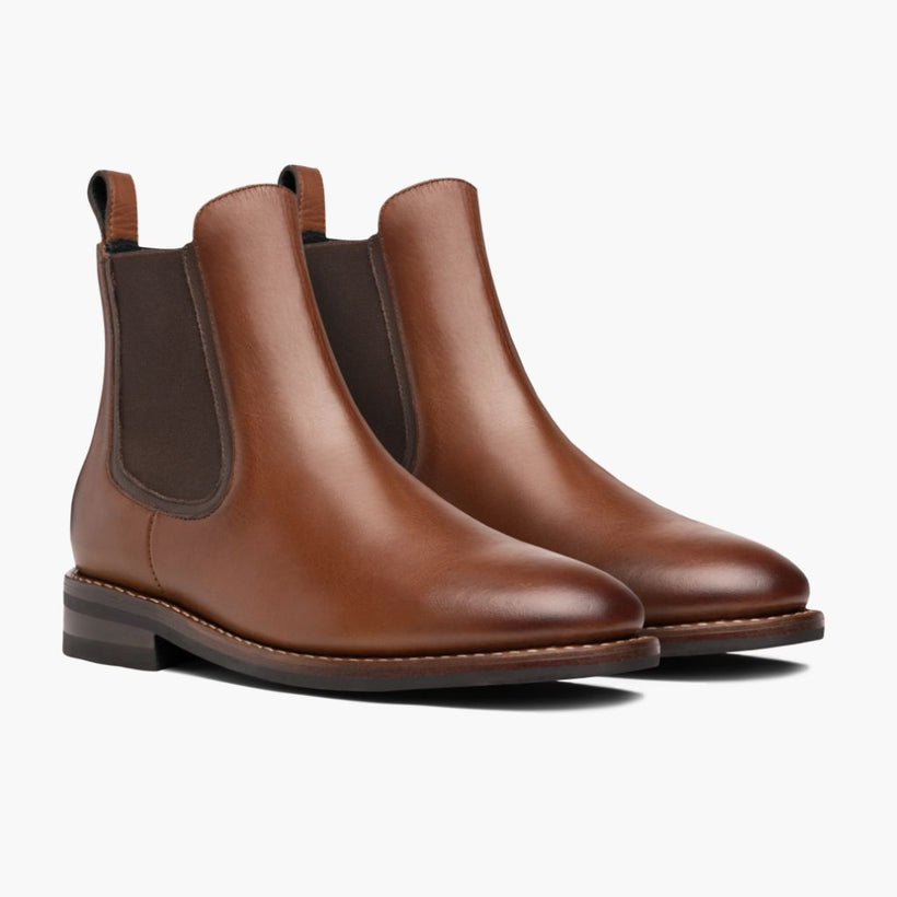 Duke Brandy Leather Boots para Hombre