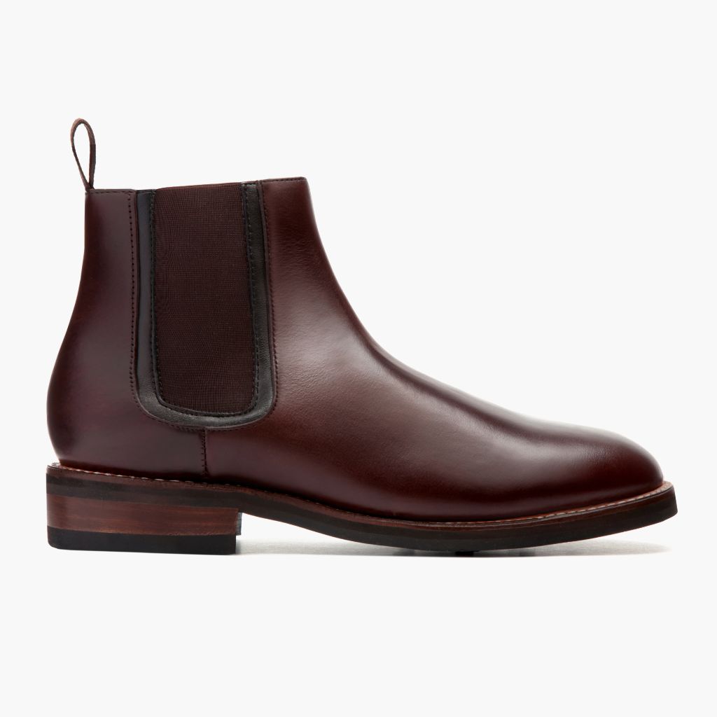 Brown Full-Grain leather Boots - Construcción cosida Goodyear y puntera delantera