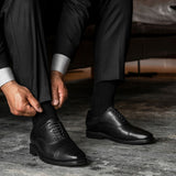 Authentic Full-Grain Leather Grain Depth & Pull-Up Patina Texture Detail
