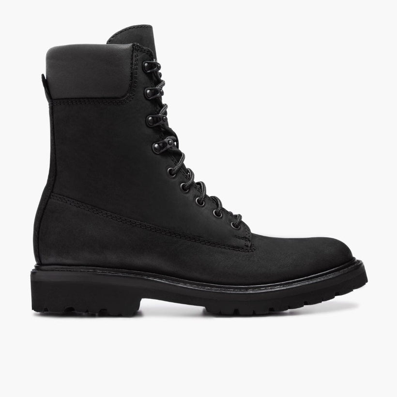 Explorer Negro Mate Botas de cuero para Hombre