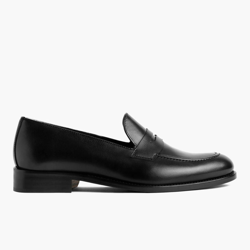 Lincoln Negro Zapatillas de cuero para Hombre