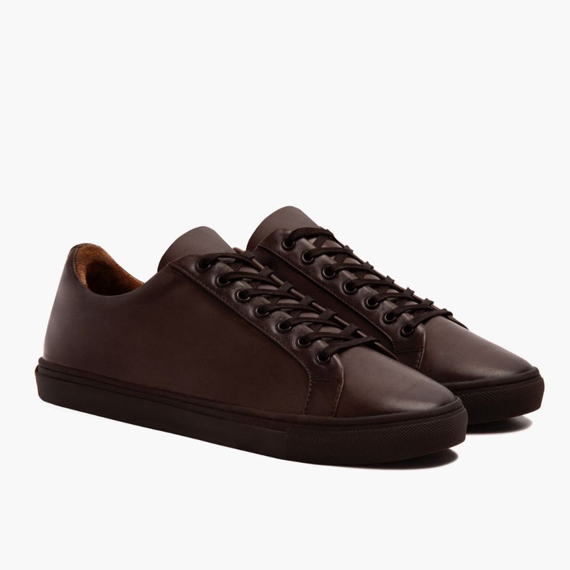 Premier Low Top Viejo Inglés Zapatillas de cuero para Hombre