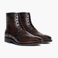 Wingtip Dark Oak Botas de cuero para Hombre