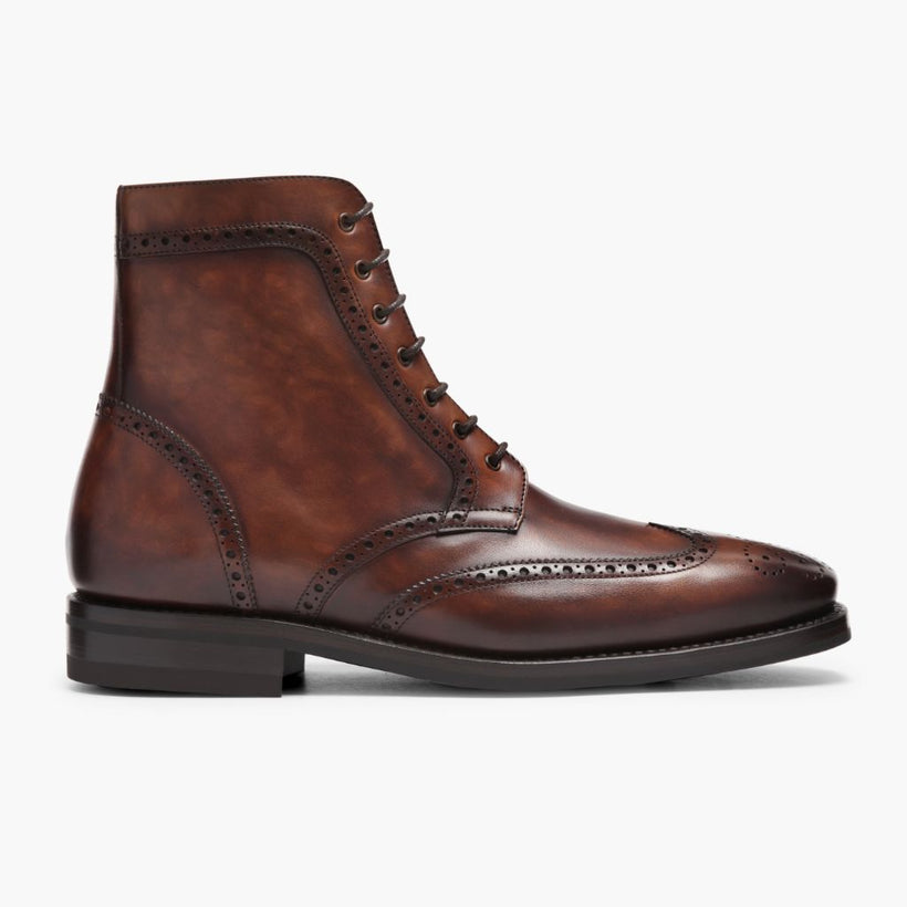 Wingtip Color #77 Botas de cuero para Hombre