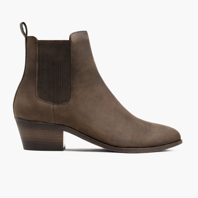 Dreamer Bootie Tobacco Leather Boots para Mujer