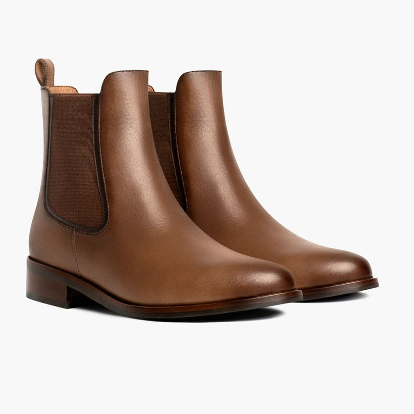 Duchess Amber Wheat Leather Boots para Mujer