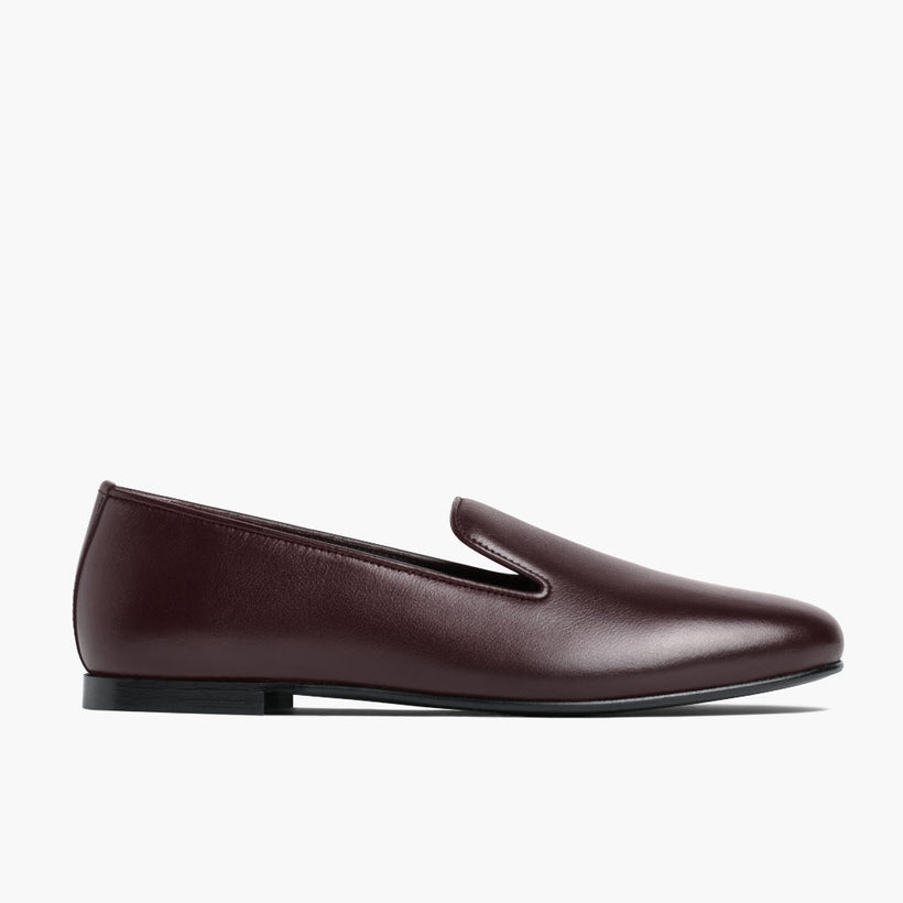 Eden Borgoña Botas de cuero para Mujer
