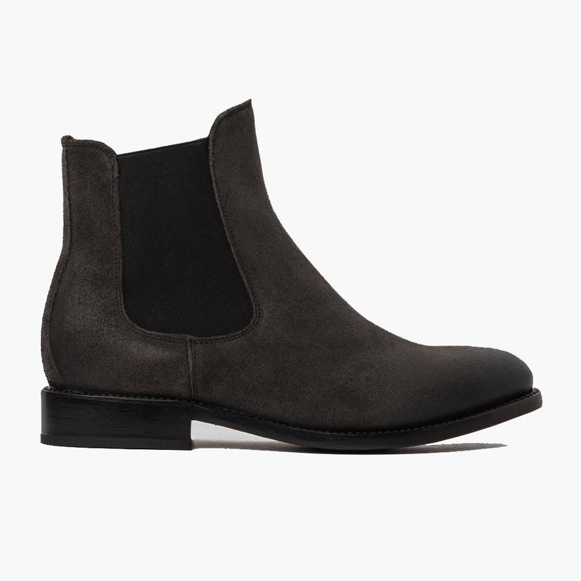 Cavalier Shadow Gris Leather Boots para Hombre
