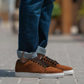 Murphy Low Top Marrón Suede Zapatillas para Hombre
