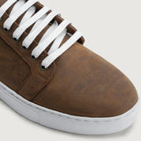 Authentic Full-Grain Leather Grain Depth & Pull-Up Patina Texture Detail