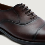 Cushioned Leather Insole & Ergonomic Arch Support Construction Detail