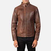 Alex Chaqueta Biker de Cuero para Hombre – Vista alternativa del producto 4