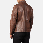 Alex Chaqueta Biker de Cuero para Hombre – Vista alternativa del producto 5