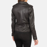 Authentic Sheepskin Leather with Semi-aniline Finish Grain Texture &amp; Heavy-Duty Seam Stitching Detail