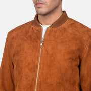 Blain Marrón Cazadora Bomber de Cuero para Hombre – Vista alternativa del producto 6