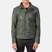 Columbus Cazadora Bomber de Cuero para Hombre – Vista alternativa del producto 1
