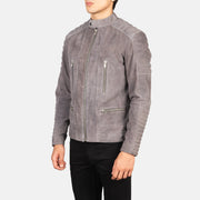 Damian Chaqueta Biker de Cuero para Hombre – Vista alternativa del producto 2