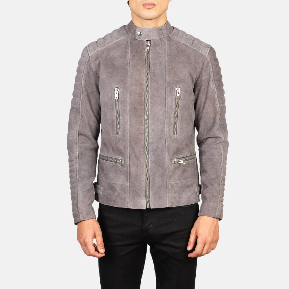 Damian Chaqueta Biker de Cuero para Hombre – Vista alternativa del producto 4