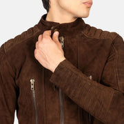 Damian Chaqueta Biker de Cuero para Hombre – Vista alternativa del producto 6
