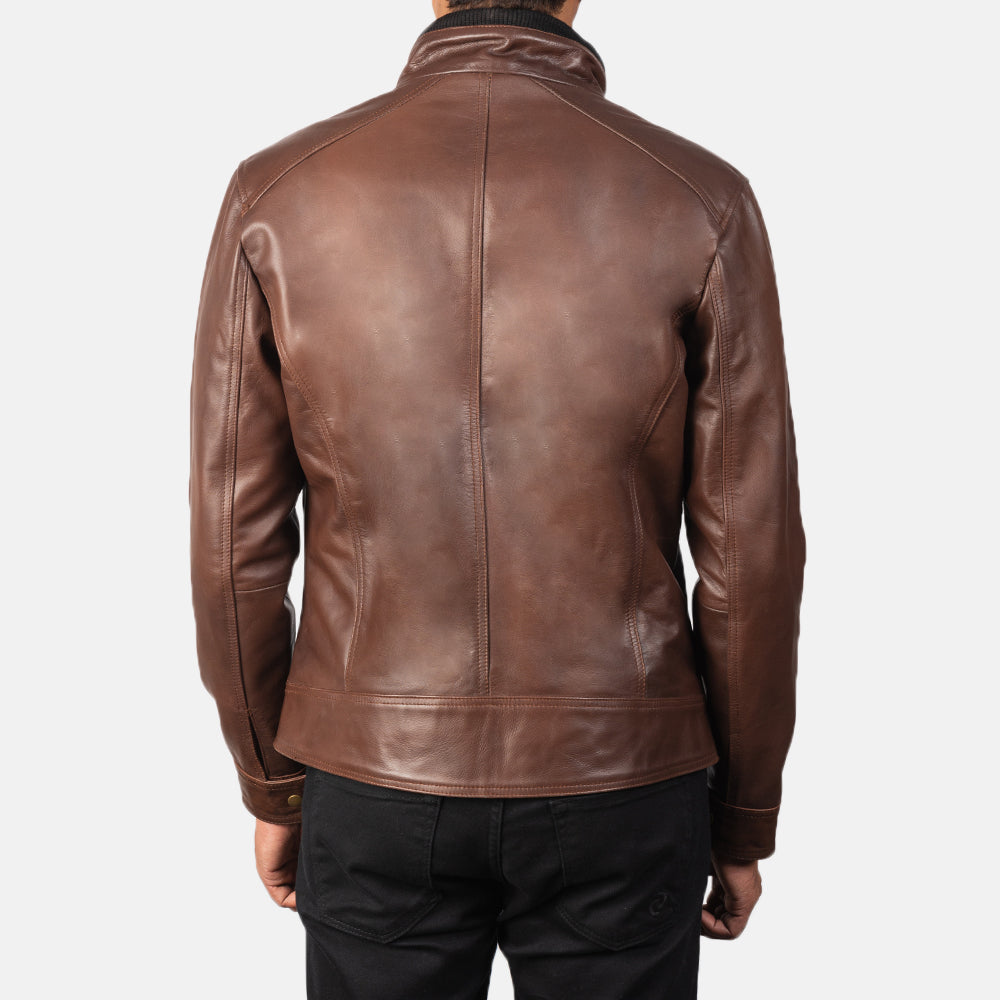 
Darren Chaqueta Biker de Cuero para Hombre – alternate product view 5