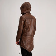 Delvin Chaqueta de Cuero para Hombre – Vista alternativa del producto 5