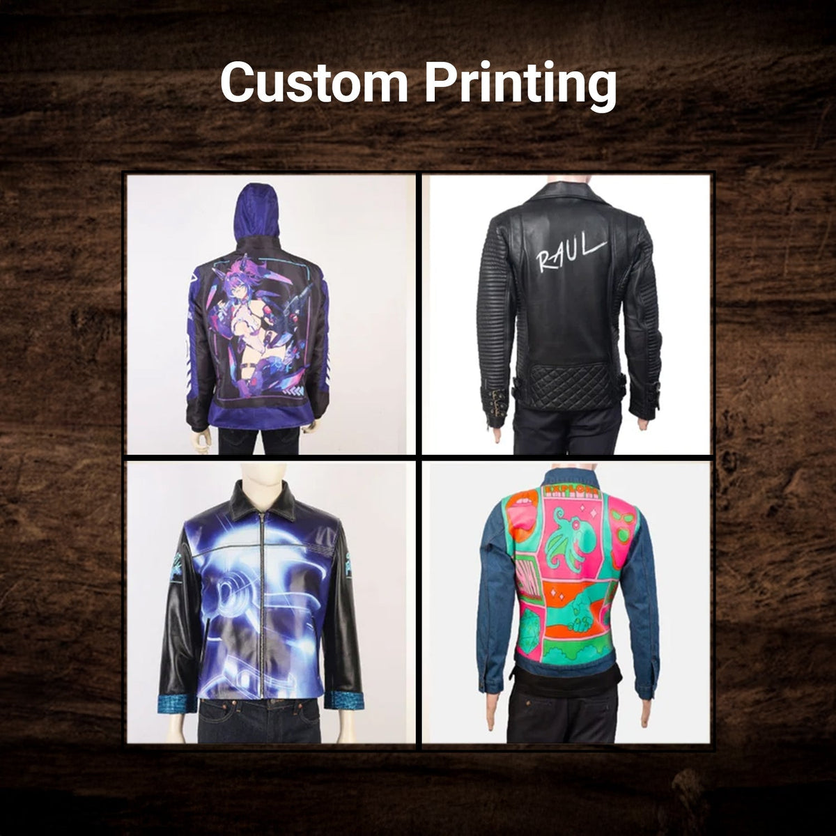 Design Your Own Chaqueta de Cuero para Mujer – Vista alternativa del producto 9