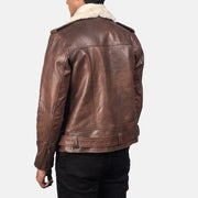 
Furton Chaqueta Biker de Cuero para Hombre – alternate product view 5