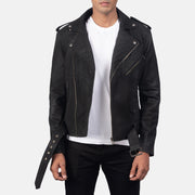 
Furton Chaqueta Biker de Cuero para Hombre – alternate product view 1