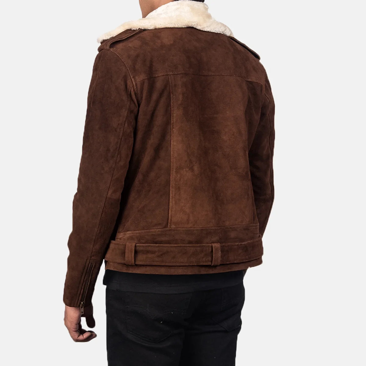 
Furton Chaqueta Biker de Cuero para Hombre – alternate product view 5