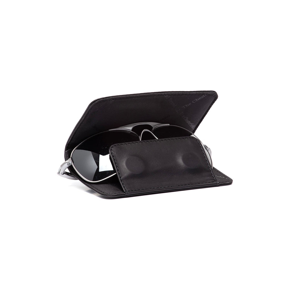 Glasses Case Maplewood para Mujer in Classic 100% Full-Grain Leather - Vista frontal y silueta a medida | Comprar online