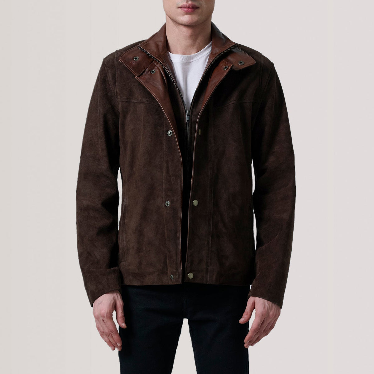 Henrik Chaqueta de Cuero para Hombre – Vista alternativa del producto 4