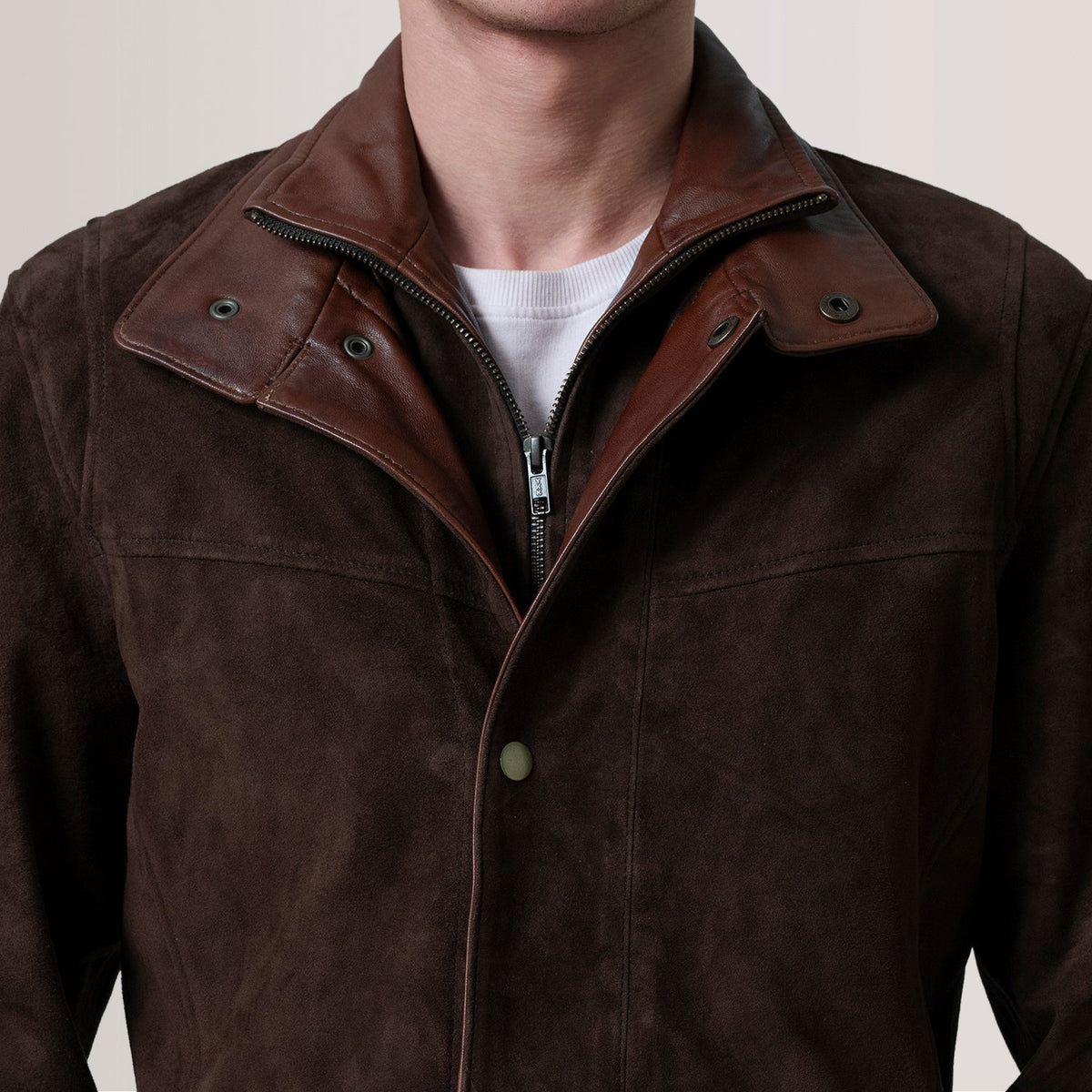 Henrik Chaqueta de Cuero para Hombre – Vista alternativa del producto 5