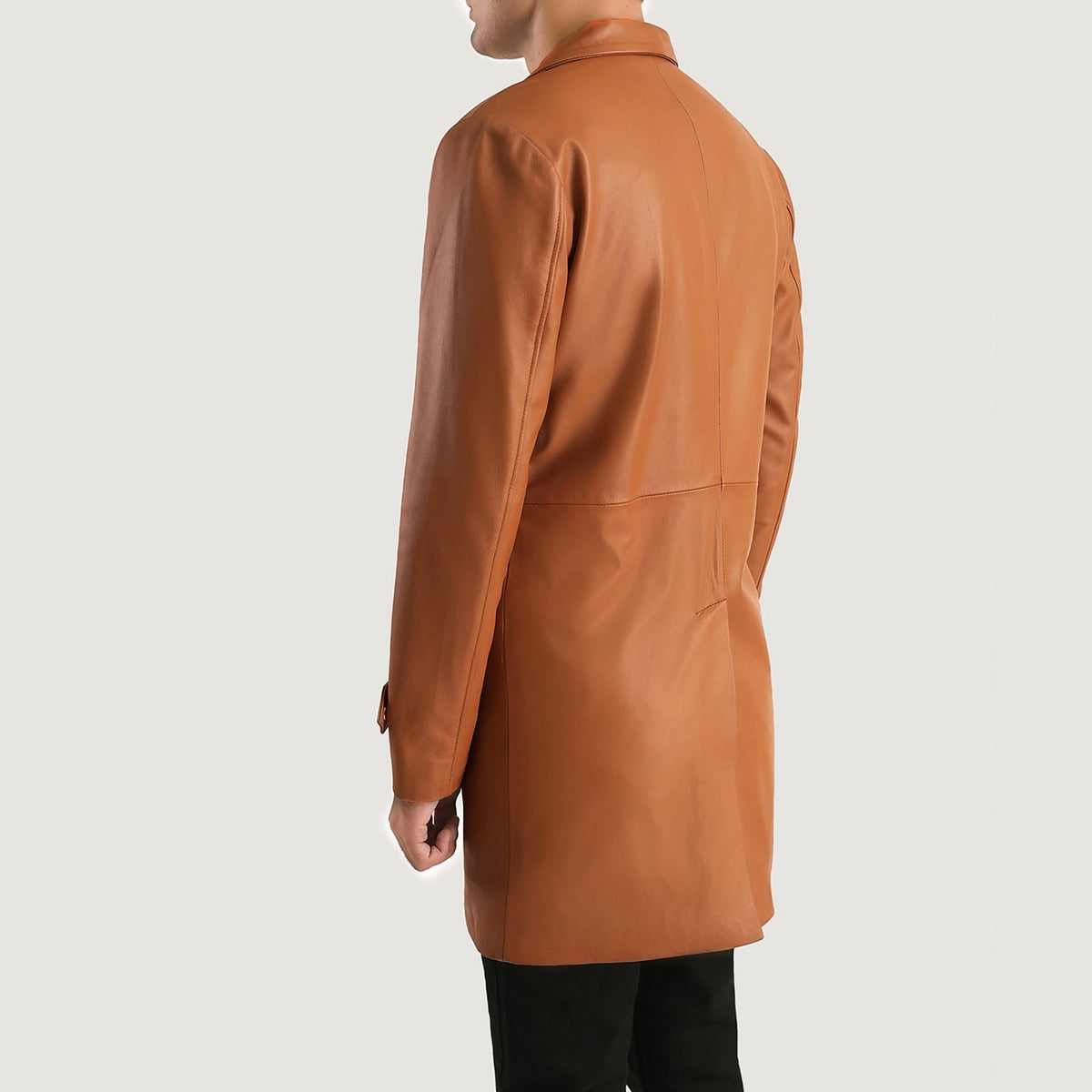 Infinity Abrigo de Cuero para Hombre – Vista alternativa del producto 5