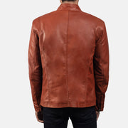 Ionic Chaqueta Biker de Cuero para Hombre – Vista alternativa del producto 5