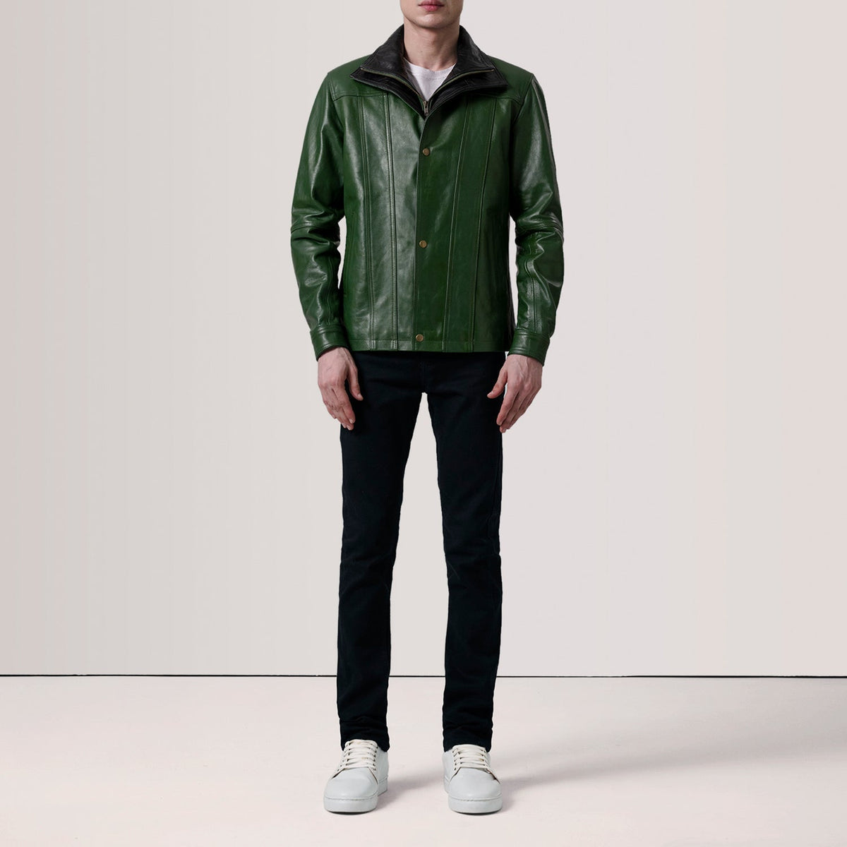 Klen Chaqueta de Cuero para Hombre – Vista alternativa del producto 2