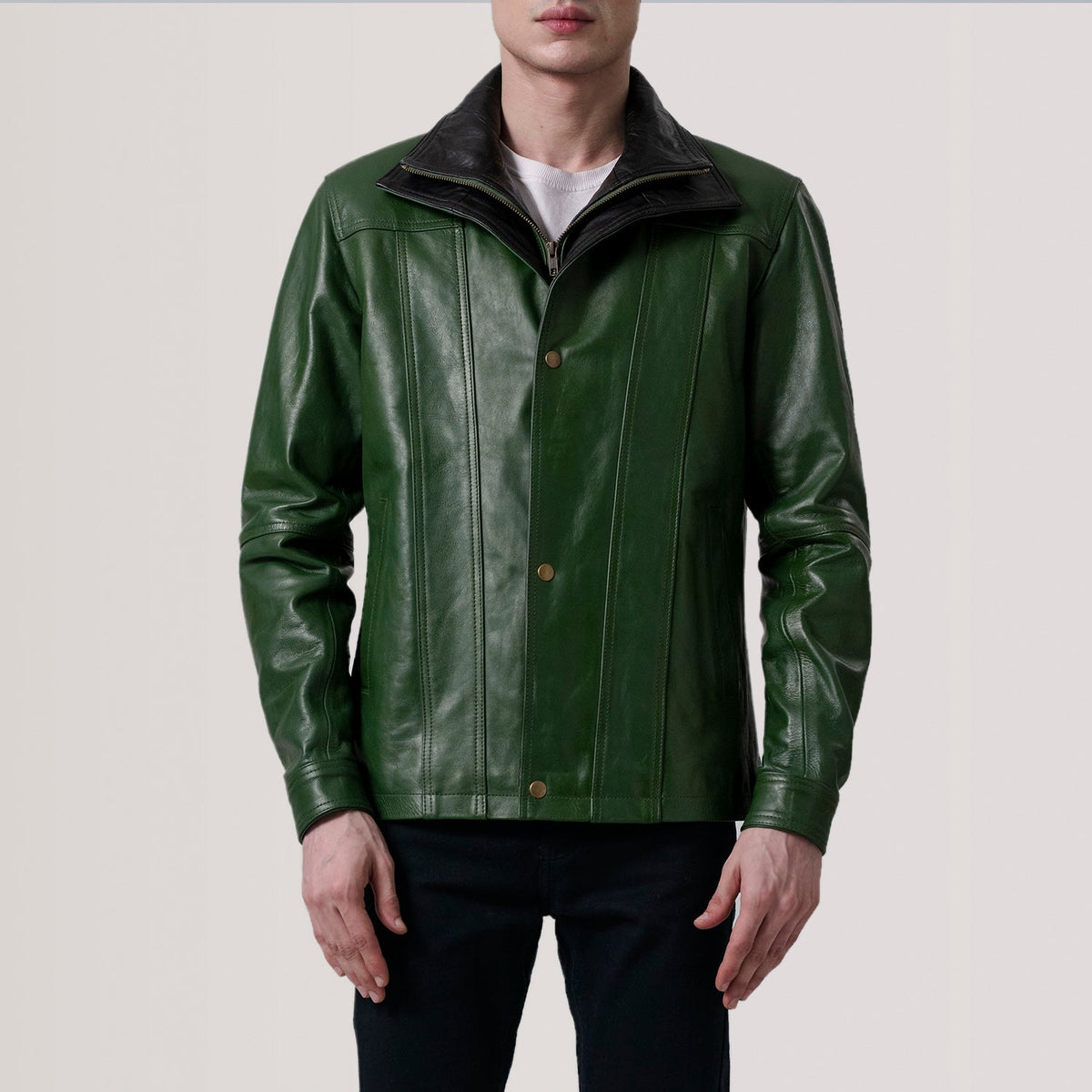 Klen Chaqueta de Cuero para Hombre – Vista alternativa del producto 5