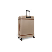 Tailored Rib Cuffs &amp; Hem Craftsmanship Construction Detail on Large Suitcase Zuna para Mujer