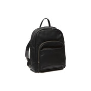 Santana Full-Grain Leather Backpack para Mujer in Tan 100% Full-Grain Leather - Full Exterior Front Profile View | Comprar online
