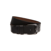 Copper Full-Grain Cinturón de Cuero para Hombre in Classic 100% Full-Grain Leather - Full Exterior Front Profile View | Comprar online