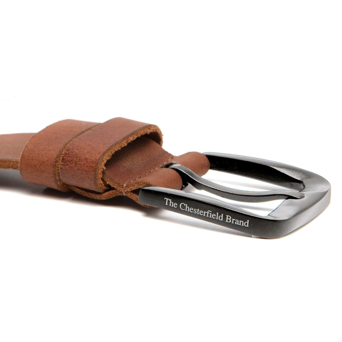 Copper Full-Grain Cinturón de Cuero para Hombre – Vista alternativa del producto 3