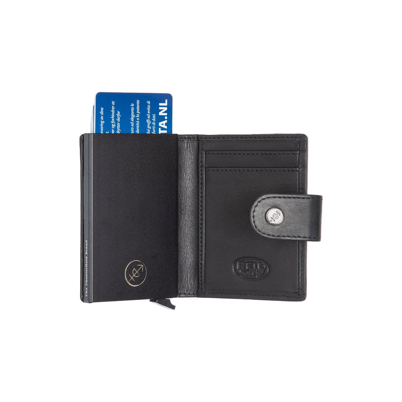 Barrea Full-Grain Leather Card Holder para Mujer