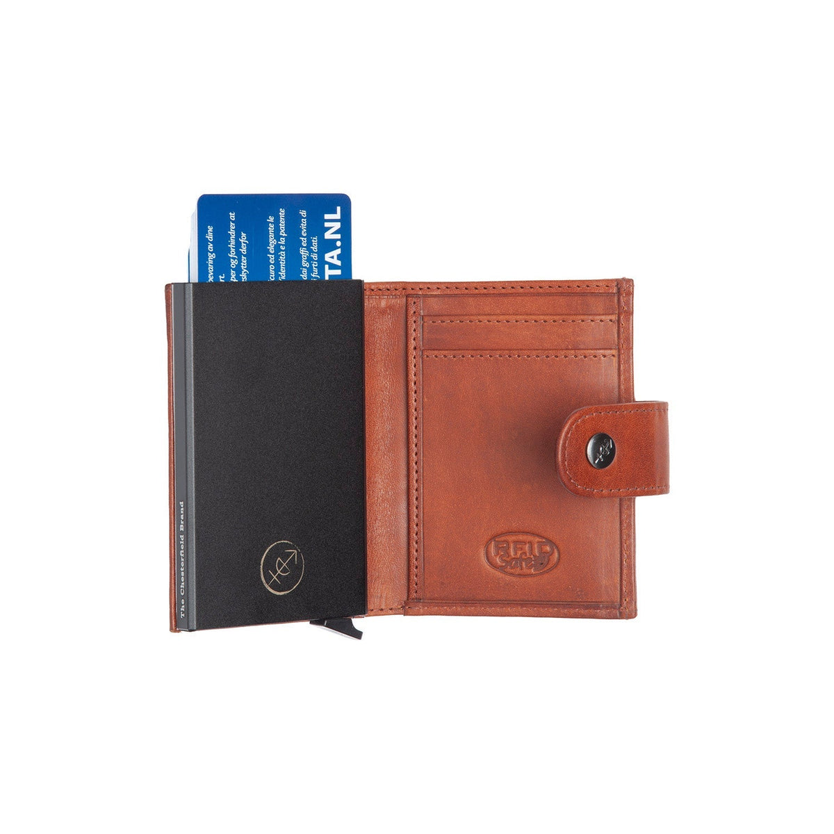 Lesina Full-Grain Leather Card Holder para Mujer – Vista alternativa del producto 3