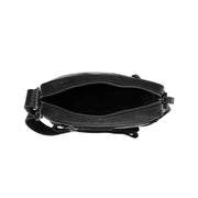 
Classic 100% Full-Grain leather Bag - Perspectiva trasera con correas de cuero reforzadas
